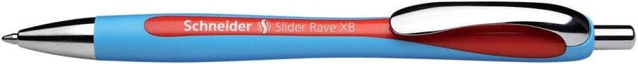 Schneider balpen Slider Rave XB 1 4mm blauw-rood