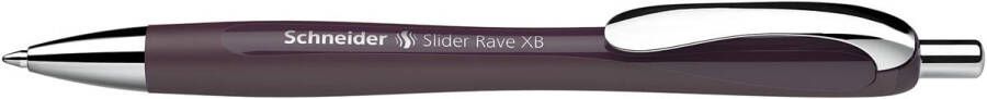 Schneider balpen Slider Rave Trend Edition extra breed blauwe inkt plum