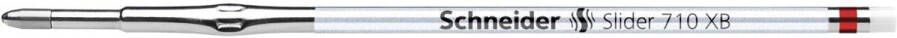 Schneider balpenvulling Slider 710 XB rood