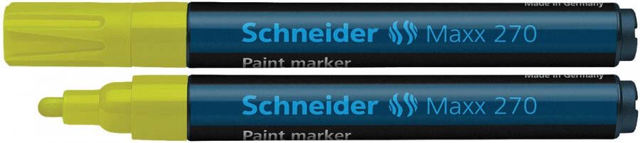 Schneider paint marker Maxx 270 geel
