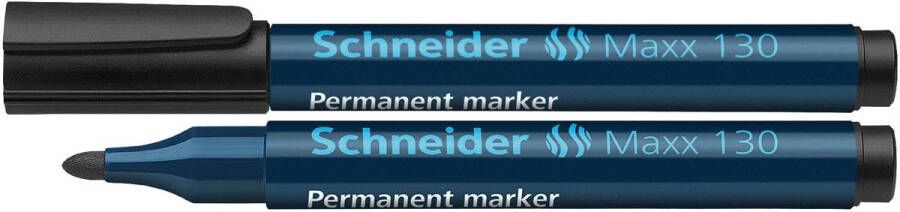 Schneider Viltstift Maxx 130 rond 1-3mm zwart