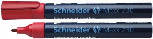 Schneider marker Maxx 230 permanent ronde punt rood