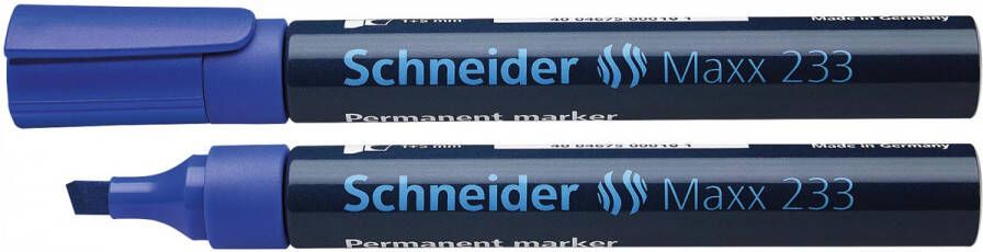 Schneider permanent marker Maxx 233, blauw online kopen