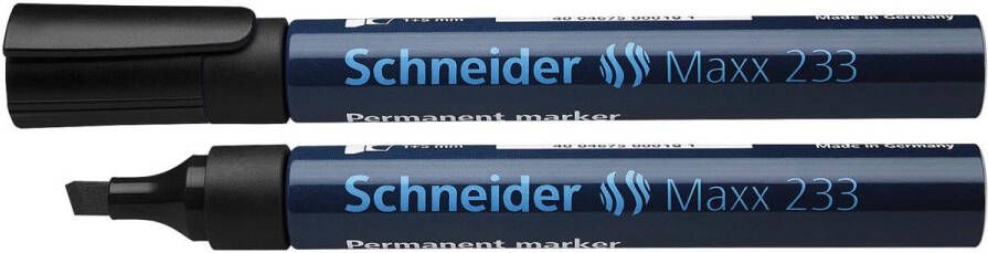 Schneider permanent marker Maxx 233 zwart