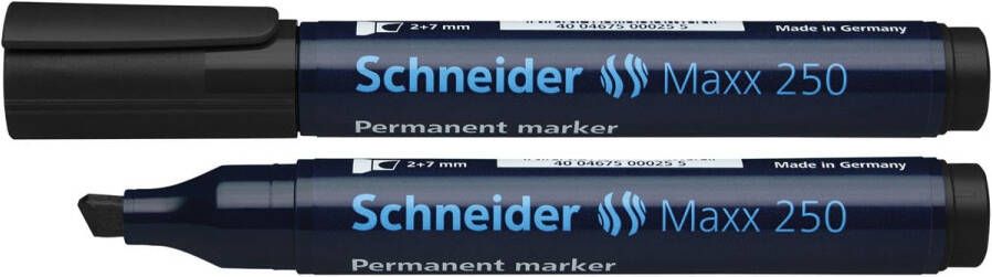 Schneider permanent marker Maxx 250 zwart