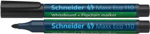Schneider whiteboard + flipchart marker Maxx Eco110 zwart