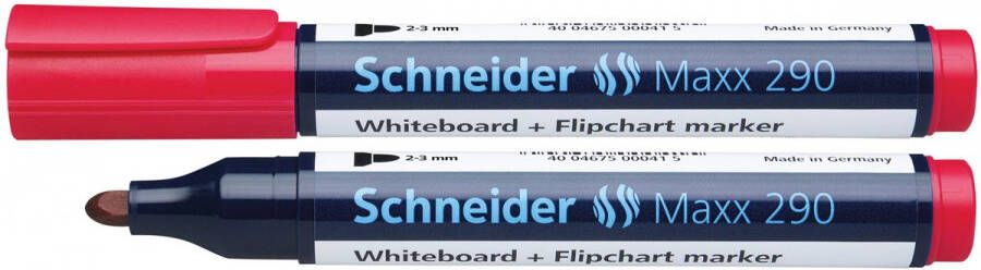 Schneider Whiteboardmarker 290 rood
