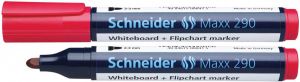 Schneider Viltstift Maxx 290 whiteboard rond rood 2-3mm