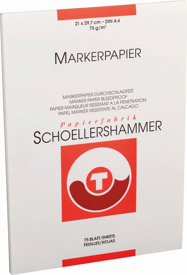 Schoellershammer Marker-Layoutpapier A4 75g m2 75 vel VF5003074