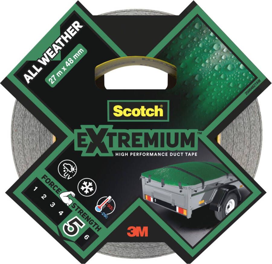 Scotch krachtige tape Extremium Duct Tape All Weather ft 48 mm x 27 m