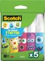 Scotch lijmstift Monster permanent doos van 5 x 8 g 2 clipstrips van 12 dozen per strip - Thumbnail 1
