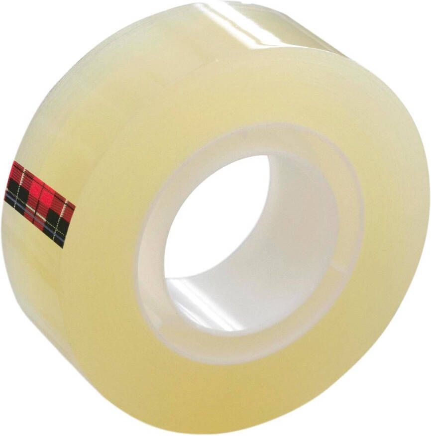Scotch Plakband 550 19mmx33m transparant 8 rolllen