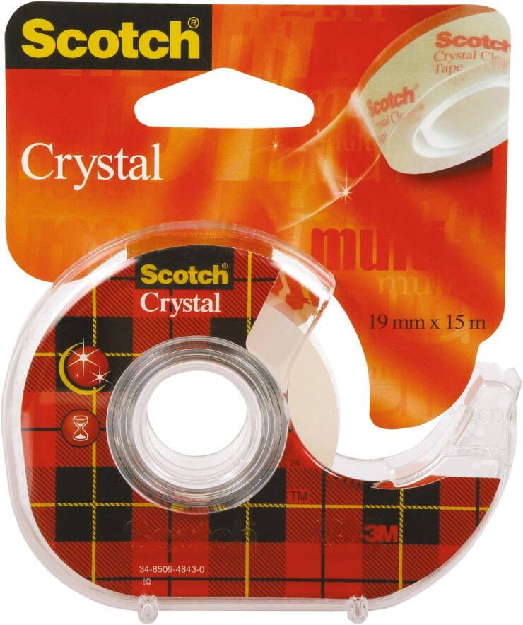 Scotch plakband Crystal ft 19 mm x 15 m