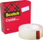 Scotch Plakband Crystal ft 19 mm x 33 m doos met 1 rolletje - Thumbnail 3