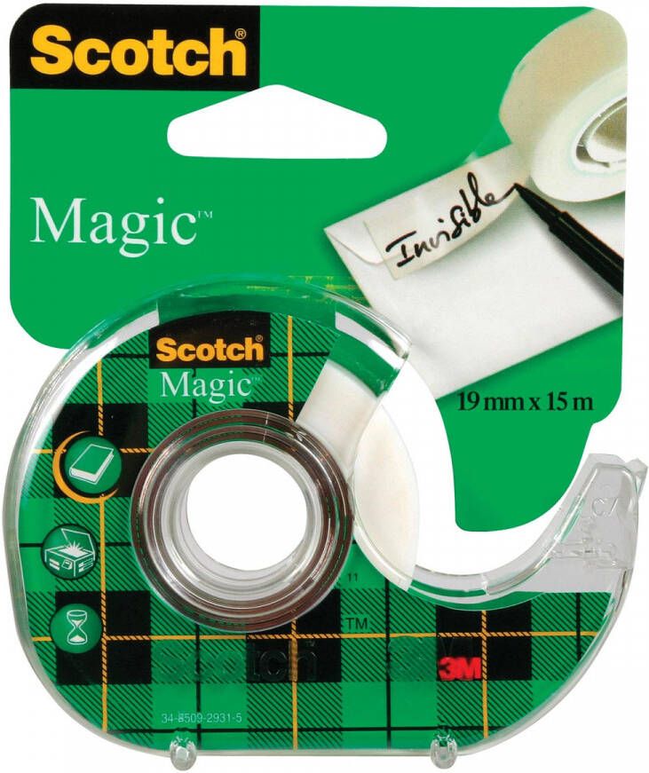 Scotch plakband Magic Tape ft 19 mm x 15 m