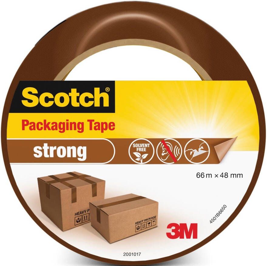 Scotch verpakkingsplakband Classic ft 48 mm x 66 m bruin per rol