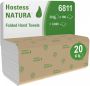 Scott papieren handdoek Natura Z-vouw 2-laags 180 vellen pak van 20 stuks - Thumbnail 1