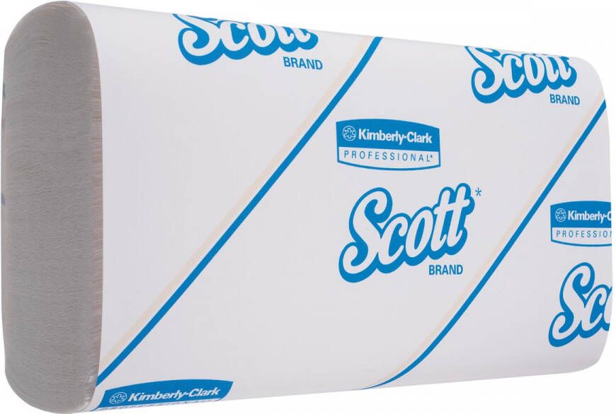 Scott papieren handdoeken Slimfold M-vouw 1-laags 110 vellen pak van 16 stuks