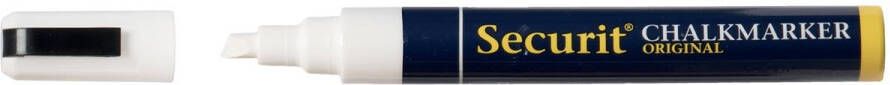 Securit krijtmarker medium wit
