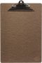 Maul klemplaat Classic hardboard karton A4 staand bruin - Thumbnail 1