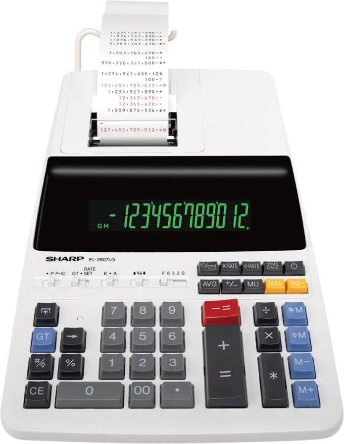 Sharp bureaurekenmachine CS-2635LW