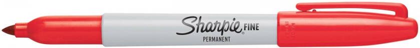 Sharpie Viltstift Fine rond rood 1-2mm