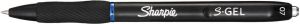 Sharpie S-gel roller medium punt blauw