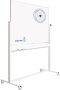 Smit Visual Whiteboard Verrijdbaar Dubbelzijdig Magnetisch Emaille 100 x 150 cm - Thumbnail 2