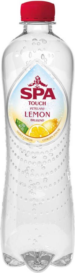 Spa Touch of lemon water fles van 50 cl pak van 24 stuks
