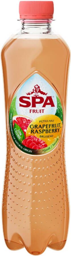 Spa Fruit Grapefruit Raspberry fles van 40 cl pak van 6 stuks