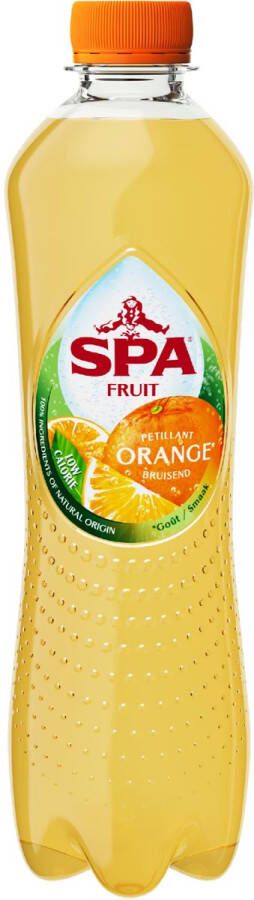 Spa Fruit Orange fles van 40 cl pak van 6 stuks