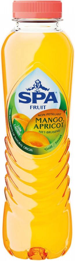 Spa Fruit Still mango-apricot fles van 40 cl pak van 24 stuks