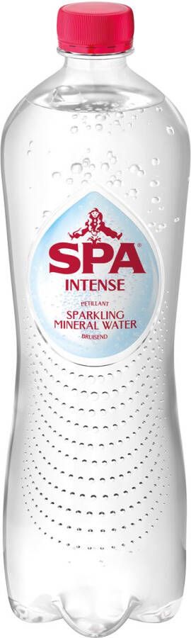 Spa Intense water fles van 1 liter pak van 6 stuks
