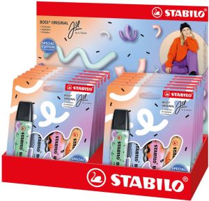 Stabilo BOSS markeerstift by Ju Schnee display van 12 stuks