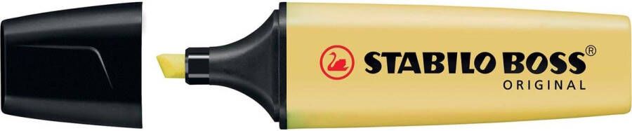 Stabilo BOSS ORIGINAL Pastel markeerstift milky yellow (lichtgeel)