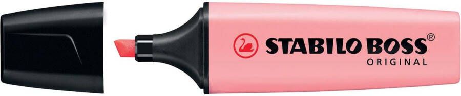 Stabilo BOSS ORIGINAL Pastel markeerstift pink blush (roze)