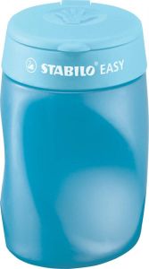 Stabilo EASYsharpener potloodslijper 2 gaten voor linkshandigen blauw