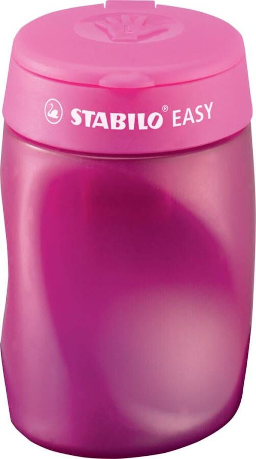 Stabilo EASYsharpener potloodslijper 2 gaten voor linkshandigen roze