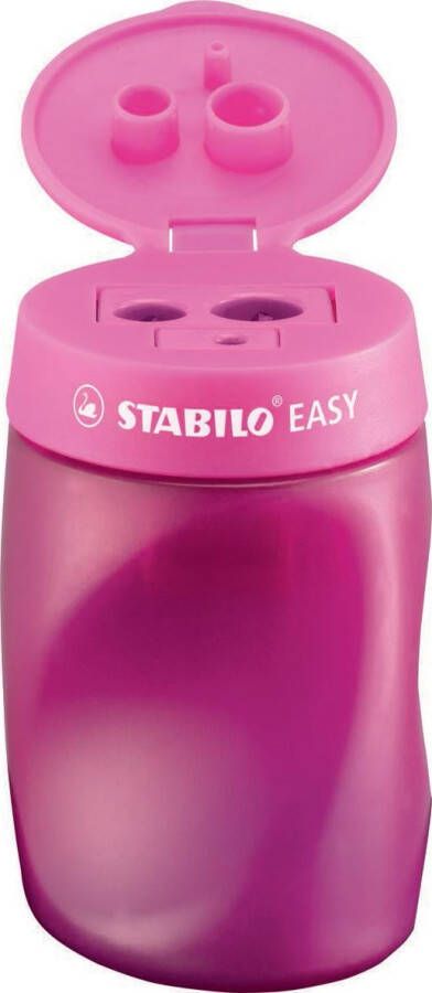 Stabilo EASYsharpener potloodslijper 2 gaten voor rechtshandigen roze