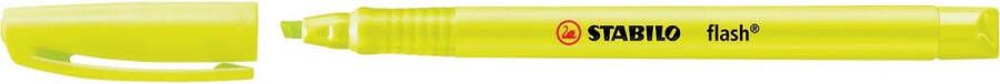 Stabilo flash markeerstift geel
