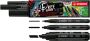 Stabilo free acrylmarker verschillende formaten zwart pak van 3 stuks - Thumbnail 2