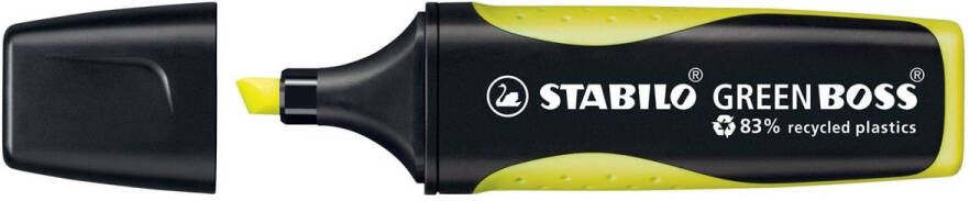 Stabilo Markeerstift GREEN BOSS 6070 24 geel