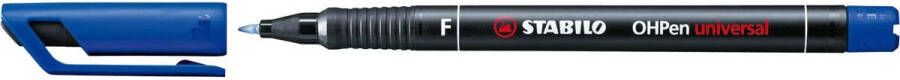 Stabilo OHPen universal OHP-marker permanent fijn 0 7 mm blauw
