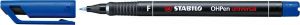 Stabilo OHPen universal OHP-marker permanent fijn 0 7 mm blauw