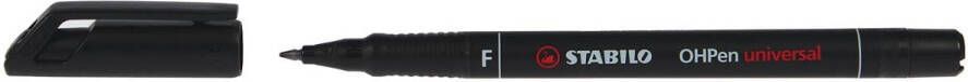 Stabilo OHPen universal OHP-marker permanent fijn 0 7 mm zwart