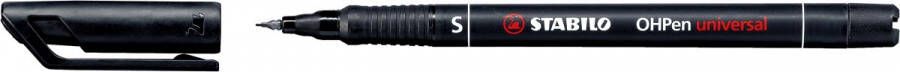 Stabilo OHPen universal OHP-marker permanent superfijn 0 4 mm zwart
