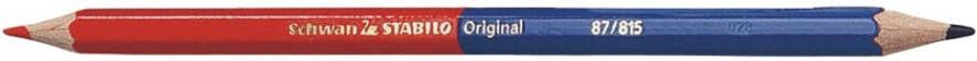 Stabilo Original rood blauw potlood