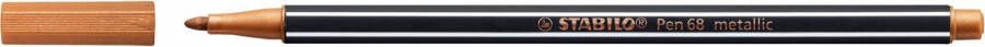 Stabilo Pen 68 metallic viltstift koper