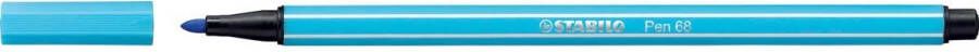 Stabilo Viltstift Pen 68 57 medium azuurblauw
