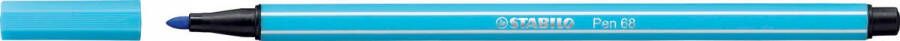 Stabilo Pen 68 viltstift azuurblauw